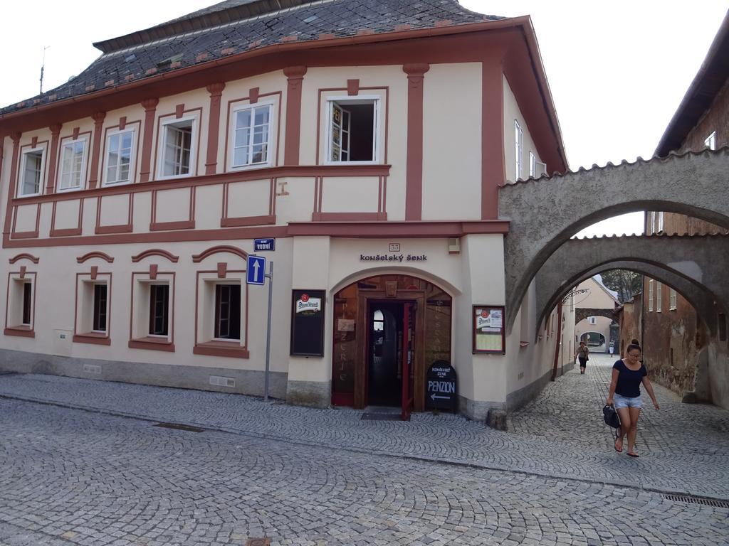 Penzion Konselsky Senk Domažlice Buitenkant foto