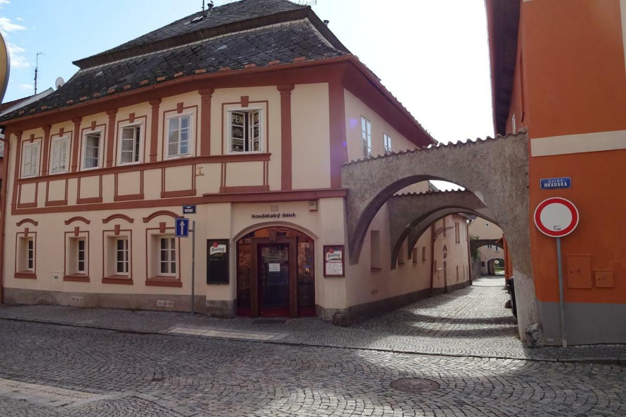 Penzion Konselsky Senk Domažlice Buitenkant foto