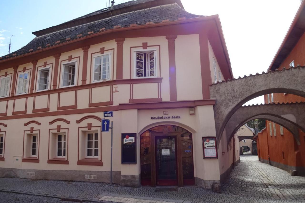 Penzion Konselsky Senk Domažlice Buitenkant foto